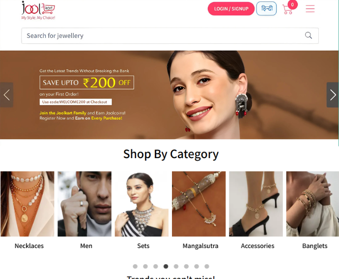 Joolkart E-Commerce